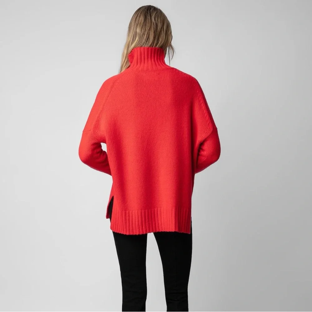 Zadig & Voltaire Alma Rock N Roll Merino Wool Jumper - Picture 3 of 6